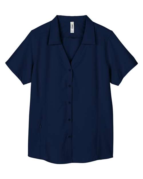 CORE365 CE510W - Women's Ultra UVP Marina Shirt - Classic Navy