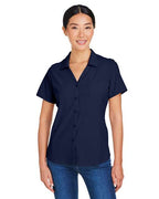 CORE365 CE510W - Women's Ultra UVP Marina Shirt - Classic Navy
