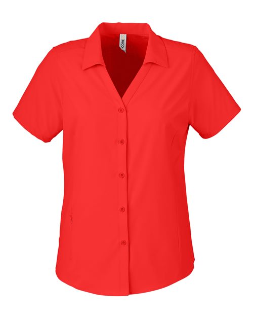 CORE365 CE510W - Women's Ultra UVP Marina Shirt - Marina Red