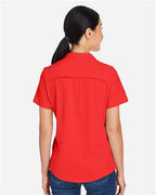 CORE365 CE510W - Women's Ultra UVP Marina Shirt - Marina Red