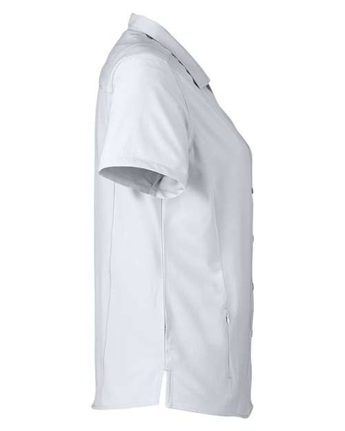 CORE365 CE510W - Women's Ultra UVP Marina Shirt - Platinum