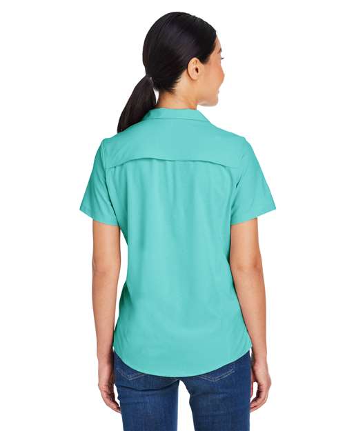 CORE365 CE510W - Women's Ultra UVP Marina Shirt - Sea Glass