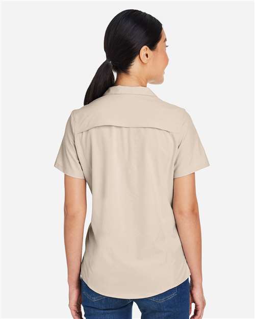 CORE365 CE510W - Women's Ultra UVP Marina Shirt - Stone