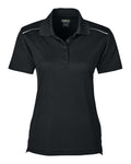CORE365 78181R - Women's Radiant Performance Piqué Polo with Reflective Piping CORE365