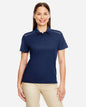 CORE365 78181R — Women's Radiant Performance Piqué Polo with Reflective Piping — Classic Navy
