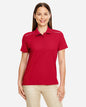 CORE365 78181R — Women's Radiant Performance Piqué Polo with Reflective Piping — Classic Red