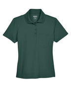 CORE365 78181P Women's Performance Pique Polo with Pocket - Forest