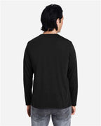 CORE365 CE111L - Unisex Fusion ChromaSoftTM Performance Long Sleeve T-Shirt - Black