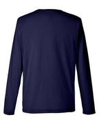 CORE365 CE111L - Unisex Fusion ChromaSoftTM Performance Long Sleeve T-Shirt - Classic Navy