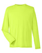 CORE365 CE111L - Unisex Fusion ChromaSoftTM Performance Long Sleeve T-Shirt - Safety Yellow