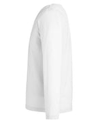 CORE365 CE111L - Unisex Fusion ChromaSoftTM Performance Long Sleeve T-Shirt - White