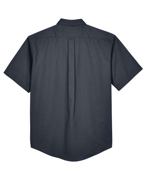 CORE365 88194 - Men's Optimum Short Sleeve Twill Dress Shirt - Carbon