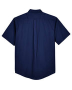 CORE365 88194 - Men's Optimum Short Sleeve Twill Dress Shirt - Classic Navy