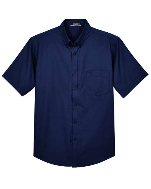 CORE365 88194 - Men's Optimum Short Sleeve Twill Dress Shirt - Classic Navy