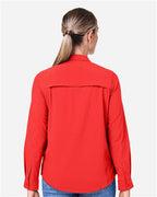 CORE365 CE510LW - Women's Ultra UVP Marina Shirt - Marina Red
