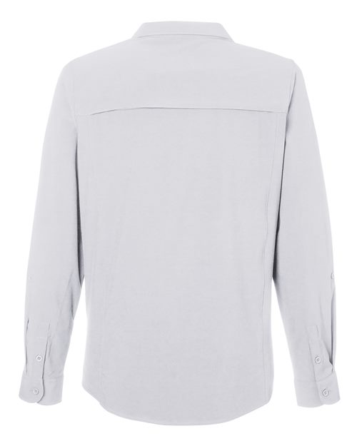 CORE365 CE510LW - Women's Ultra UVP Marina Shirt - Platinum