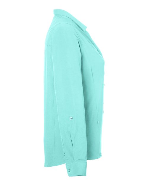 CORE365 CE510LW - Women's Ultra UVP Marina Shirt - Sea Glass