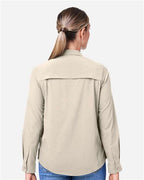 CORE365 CE510LW - Women's Ultra UVP Marina Shirt - Stone