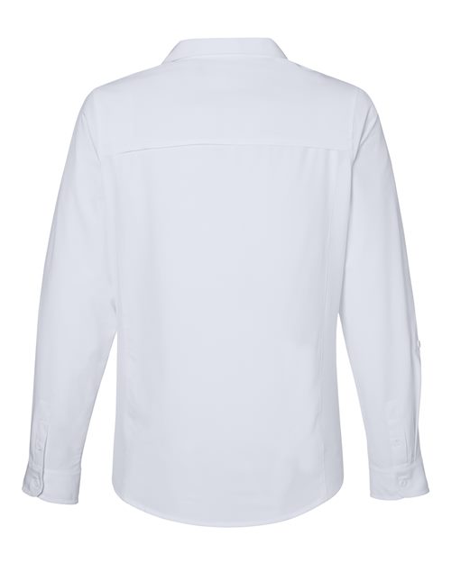 CORE365 CE510LW - Women's Ultra UVP Marina Shirt - White