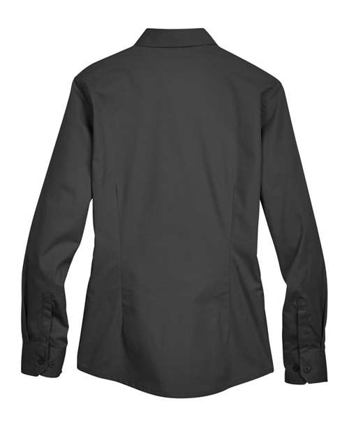 CORE365 78193 - Women's Operate Twill Shirt - Black