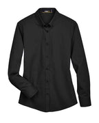 CORE365 78193 - Women's Operate Twill Shirt - Black