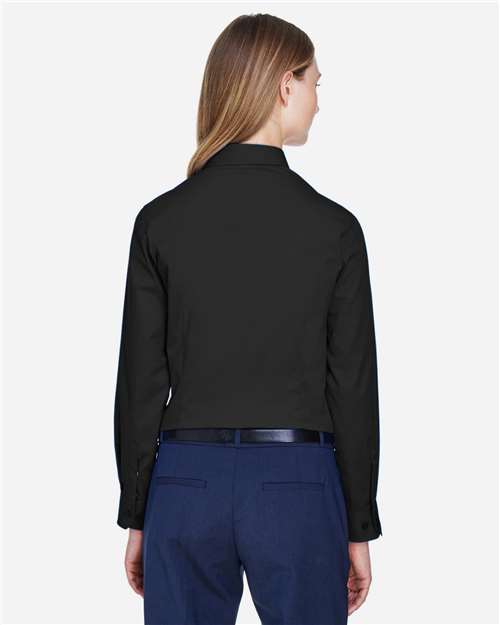 CORE365 78193 - Women's Operate Twill Shirt - Black