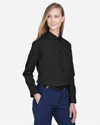 CORE365 78193 - Women's Operate Twill Shirt - Black