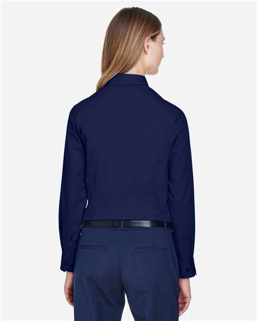 CORE365 78193 - Women's Operate Twill Shirt - Classic Navy