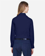 CORE365 78193 - Women's Operate Twill Shirt - Classic Navy