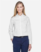 CORE365 78193 - Women's Operate Twill Shirt - White