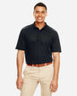 CORE365 88181R — Men's Radiant Performance Piqué Polo with Reflective Piping — Black