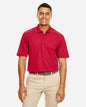 CORE365 88181R — Men's Radiant Performance Piqué Polo with Reflective Piping — Classic Red