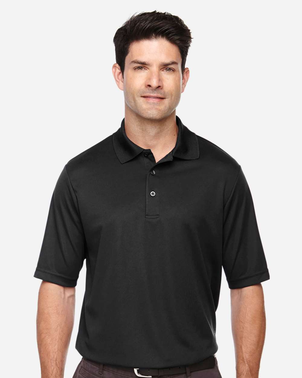 CORE365 88181T — Men's Tall Origin Performance Piqué Polo — Black