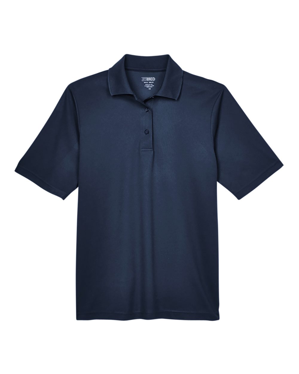CORE365 88181T — Men's Tall Origin Performance Piqué Polo — Classic Navy (flat)