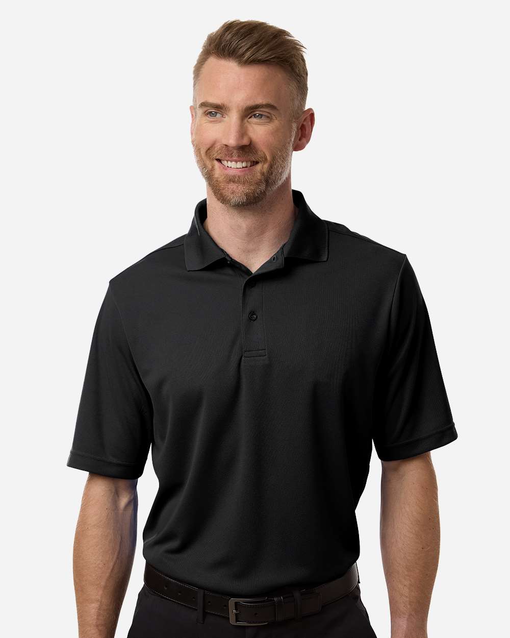 CORE365 CE108T — Men's Tall Nova Performance Pique Polo — Black