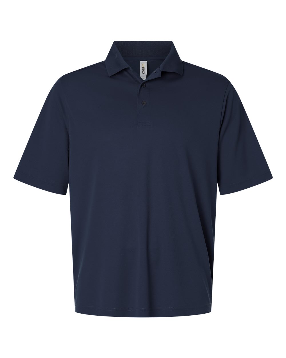 CORE365 CE108T — Men's Tall Nova Performance Pique Polo — Classic Navy (flat)