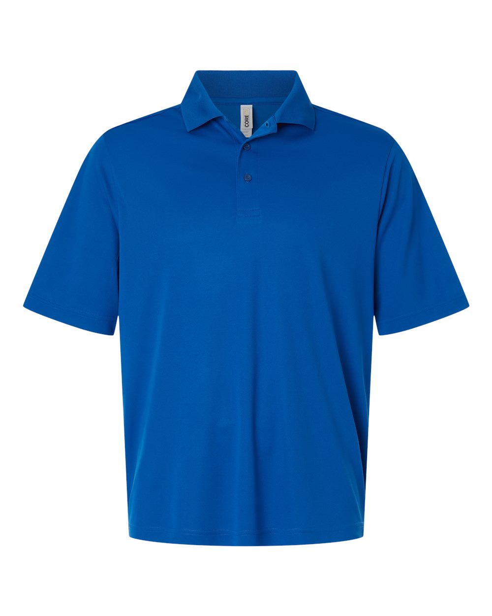 CORE365 CE108T — Men's Tall Nova Performance Pique Polo — True Royal (flat)