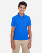 CORE365 88181Y — Youth Origin Performance Piqué Polo — True Royal