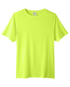 CORE365 CE111T — Unisex Tall Fusion ChromaSoft™ Performance T-Shirt - Safety Yellow