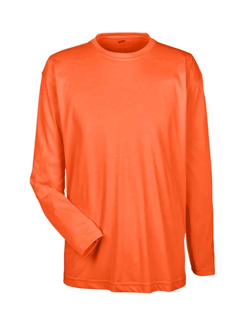 UltraClub 8422 - Men's Cool & Dry Sport Long Sleeve Performance Interlock T-Shirt