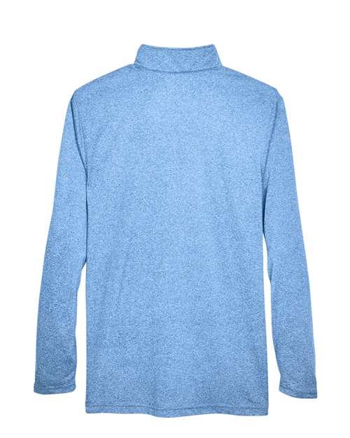 UltraClub 8618 - Men's Cool & Dry Heathered Performance Quarter-Zip Pullover UltraClub