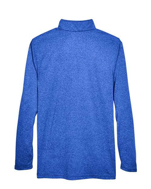 UltraClub 8618 - Men's Cool & Dry Heathered Performance Quarter-Zip Pullover UltraClub
