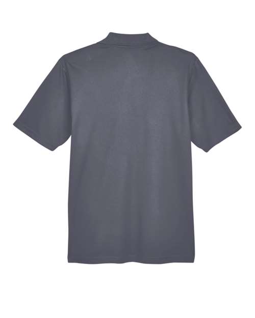 CORE365 CE101 - Men's Balance Colorblock Performance Pique Polo - Black/ Carbon