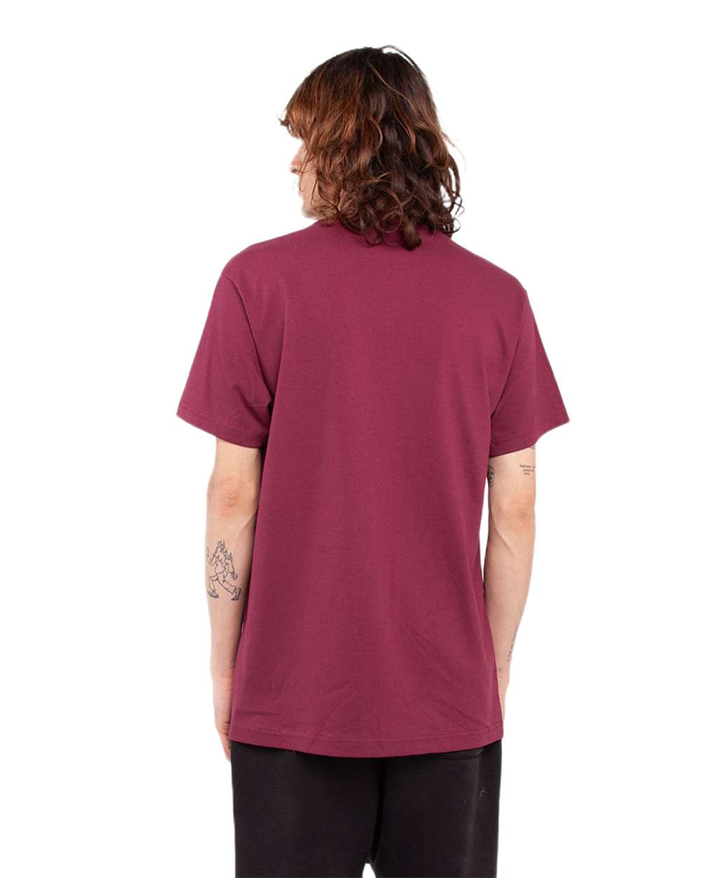 Shaka Wear SHASS - Unisex Active Tee - Burgundy