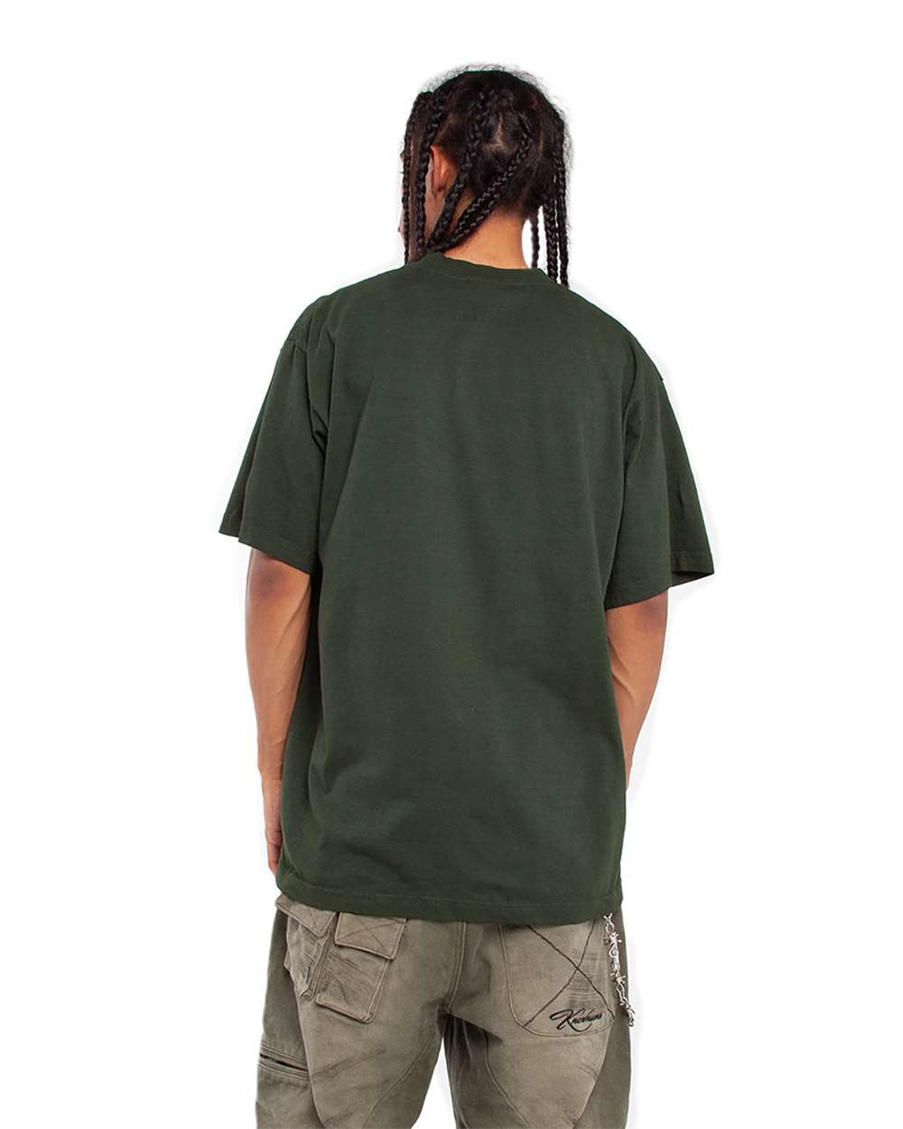 Shaka Wear SHGD - Unisex Max Heavyweight Garment-Dyed Tee - Moss