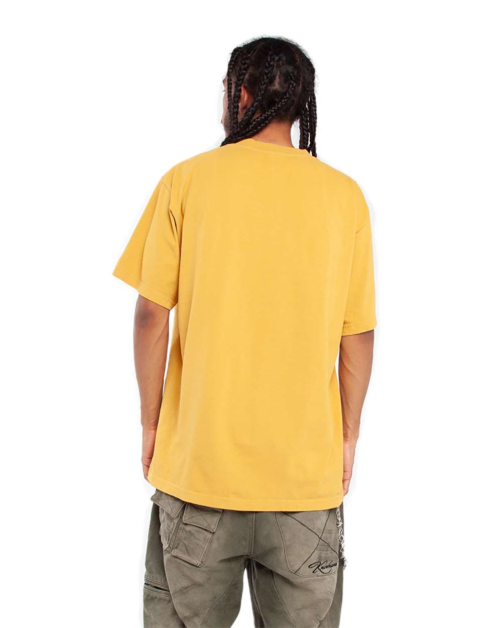 Shaka Wear SHGD - Unisex Max Heavyweight Garment-Dyed Tee - Mustard