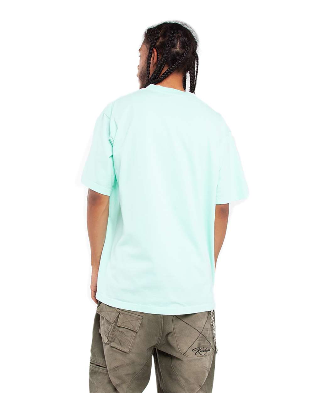 Shaka Wear SHGD - Unisex Max Heavyweight Garment-Dyed Tee - Powder Blue