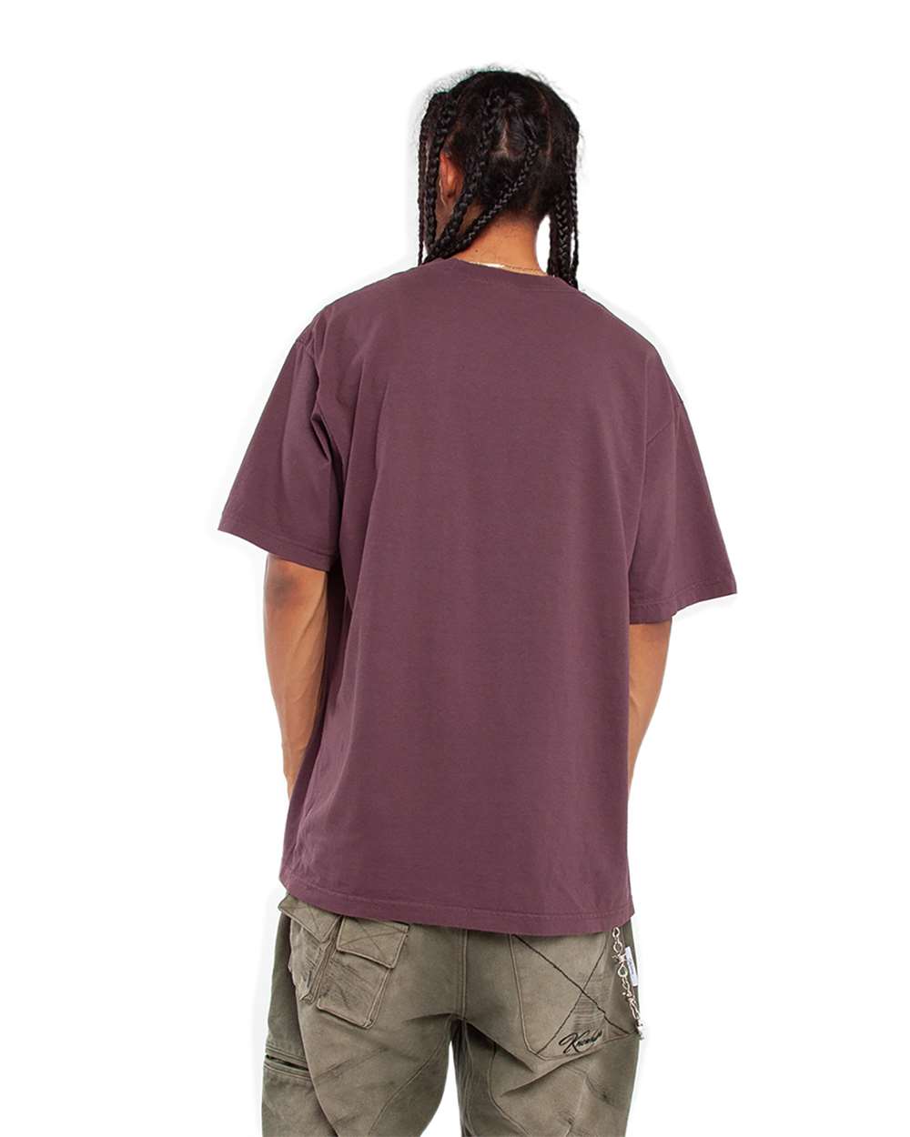Shaka Wear SHGD - Unisex Max Heavyweight Garment-Dyed Tee - Wine