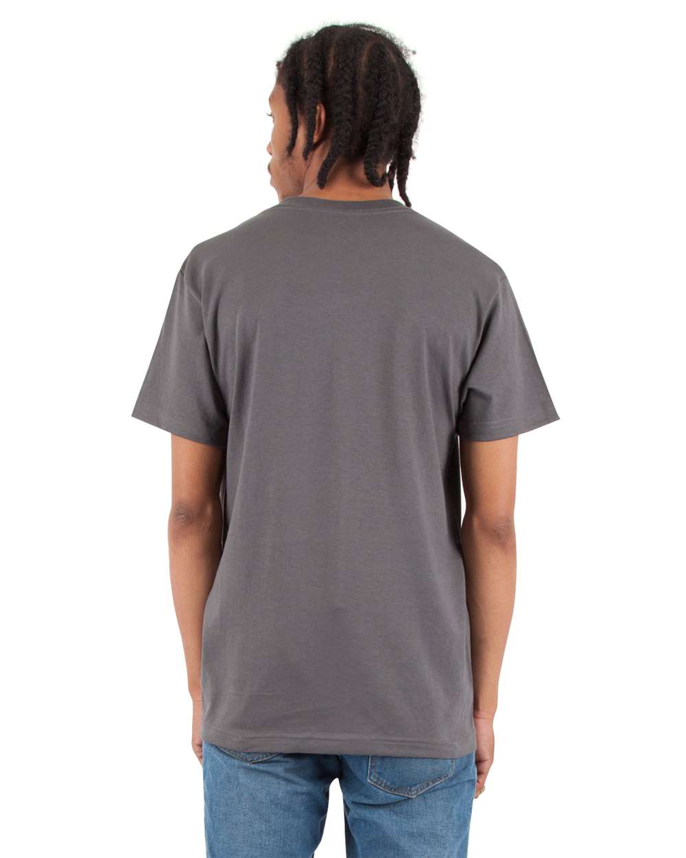 Shaka Wear SHVEE - Unisex V-Neck Tee - Dark Grey