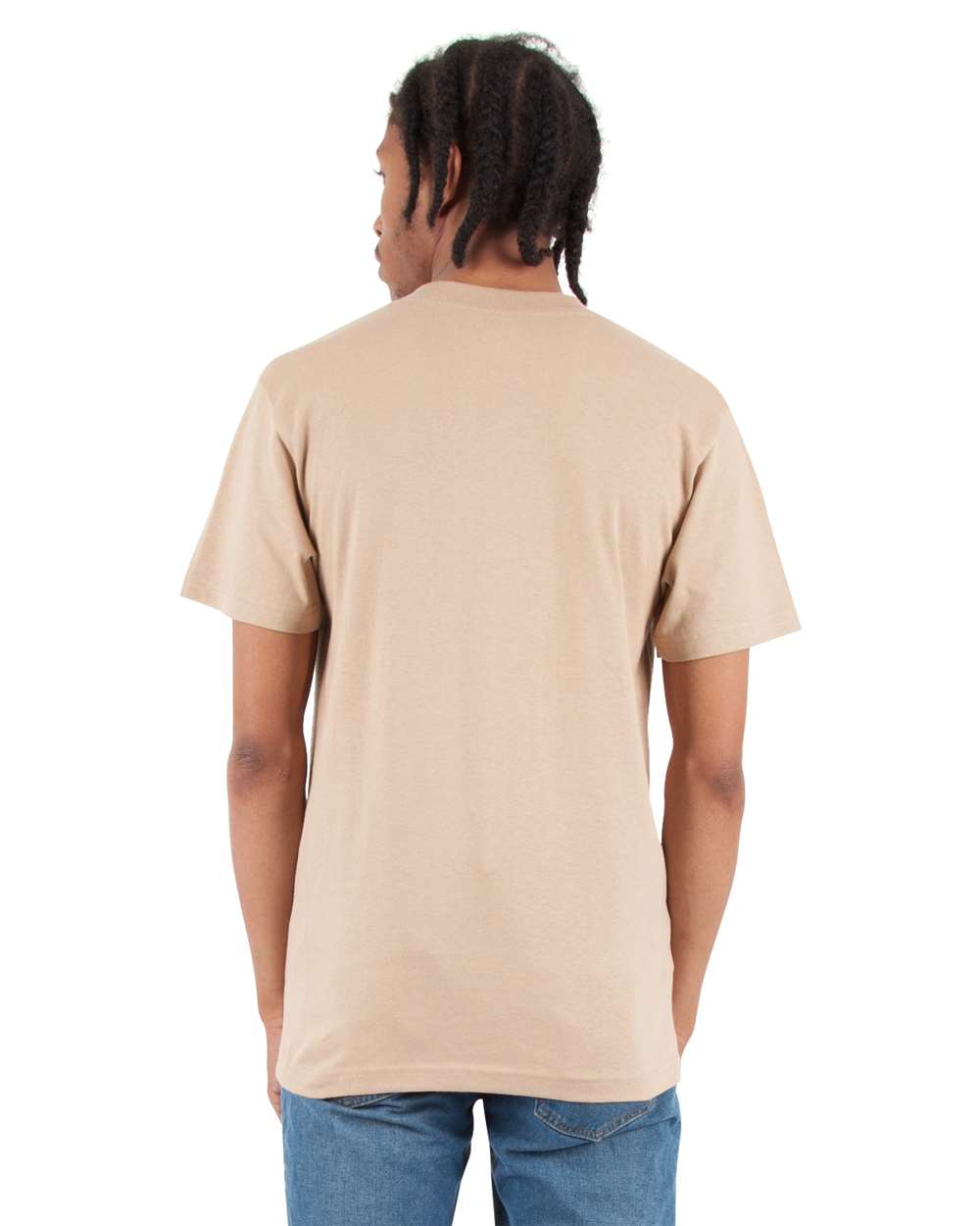 Shaka Wear SHVEE - Unisex V-Neck Tee - Khaki